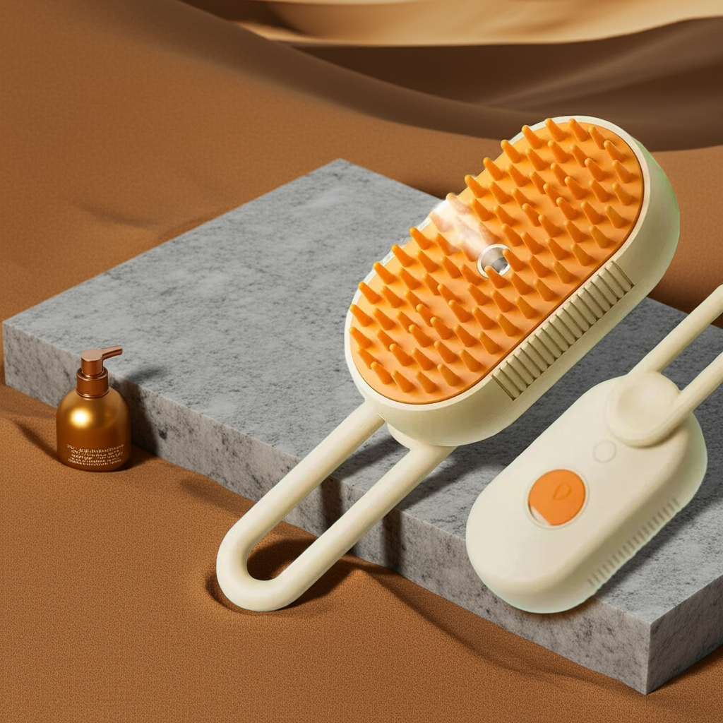 FurryFriend Deluxe Steam & Massage Brush