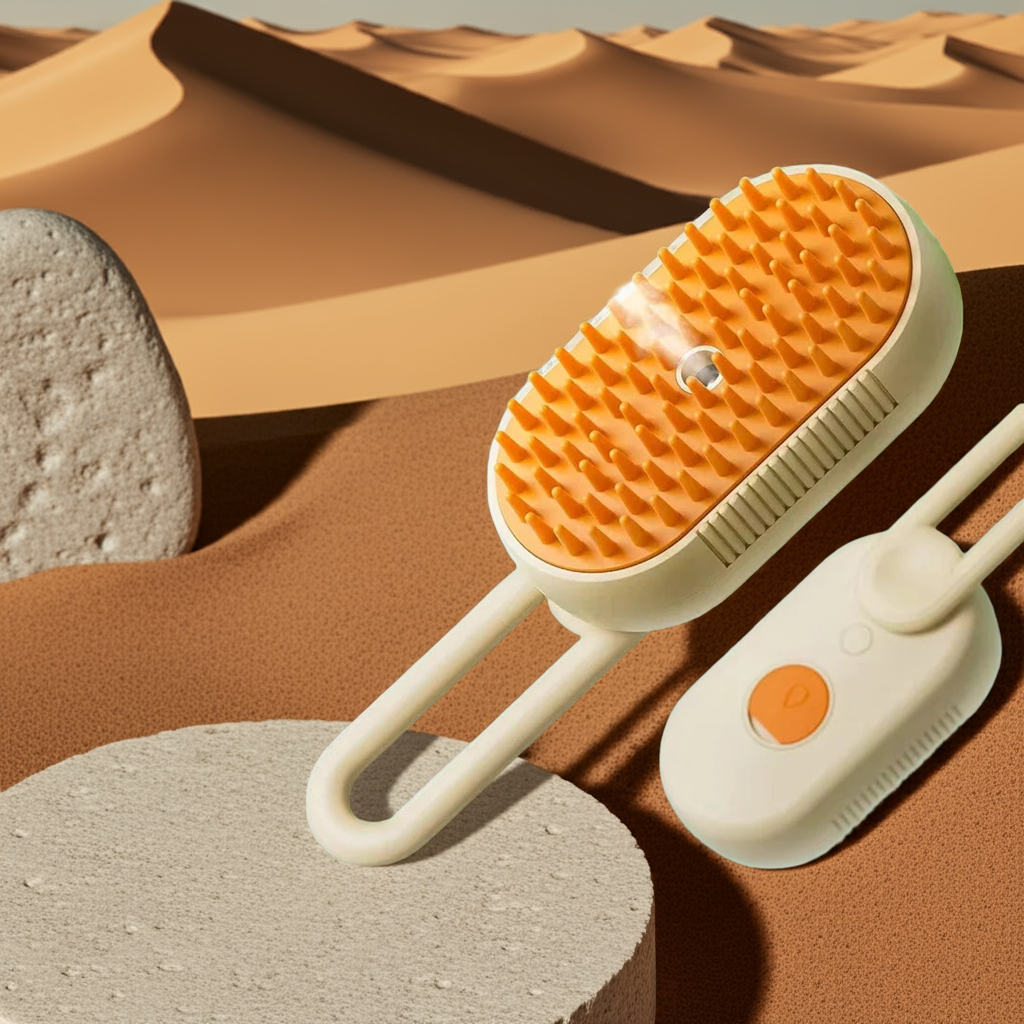 FurryFriend Deluxe Steam & Massage Brush