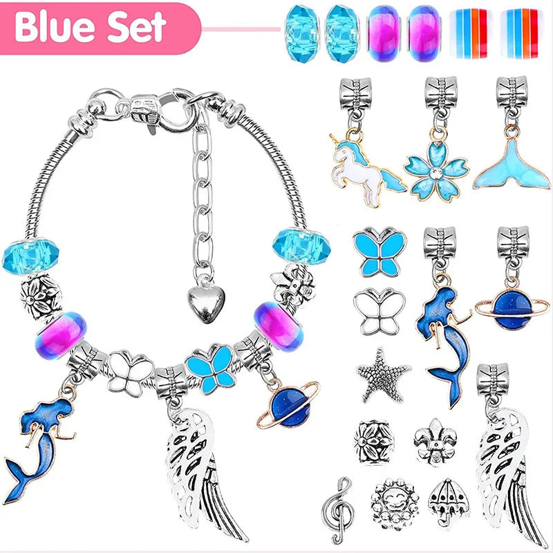 Christmas Magic Jewelry Making Kit – 112 PCS Charm Set
