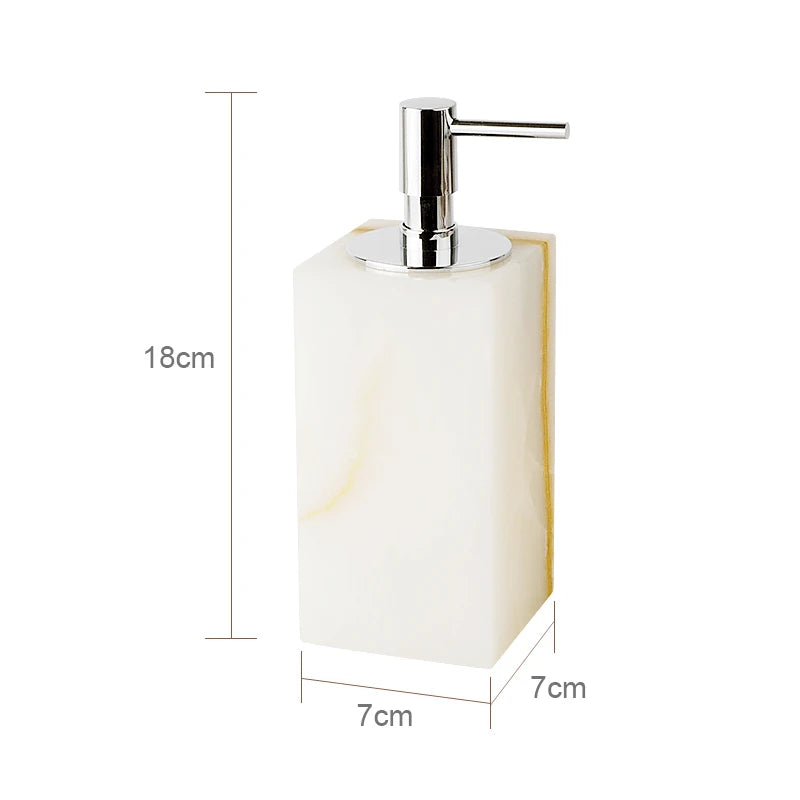 Marble & Onyx Bathroom Luxury Set