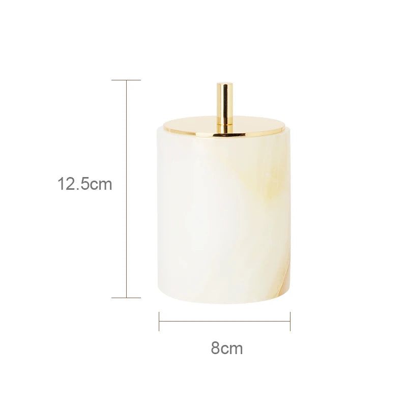 Marble & Onyx Bathroom Luxury Set