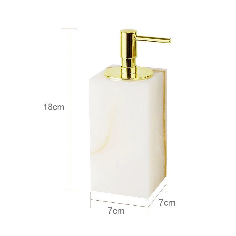 Marble & Onyx Bathroom Luxury Set