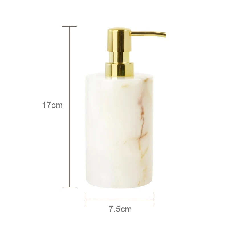 Marble & Onyx Bathroom Luxury Set
