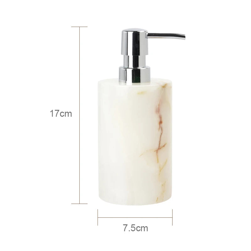 Marble & Onyx Bathroom Luxury Set