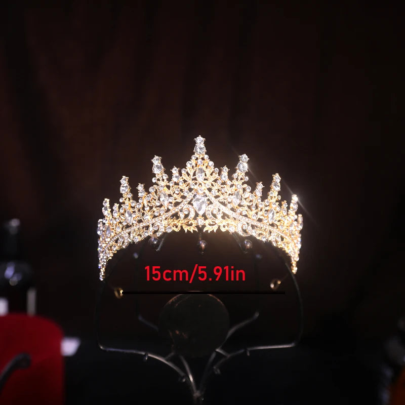 Luxurious Rhinestone Crown