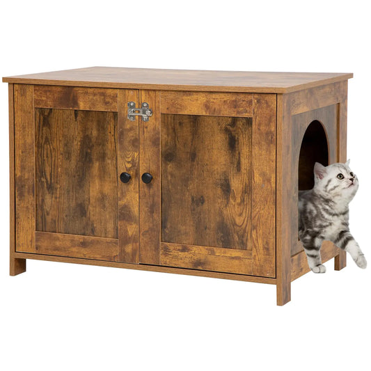 Cat Litter Box Enclosure Furniture