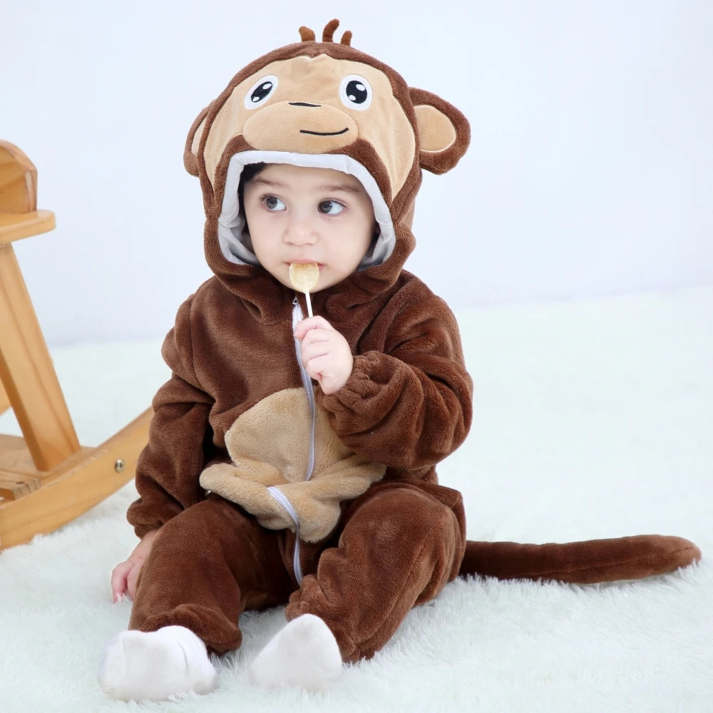 Animal Costume Baby Jumpsuit Kigurumi Outfits