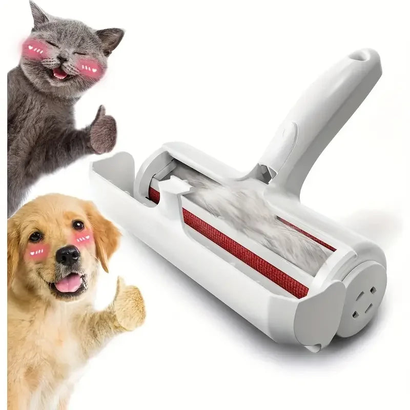 Self-Cleaning Pet Hair Remover Set