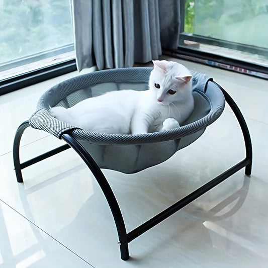 Pet Hammock Bed, Breathable Cooling Cat Sofa