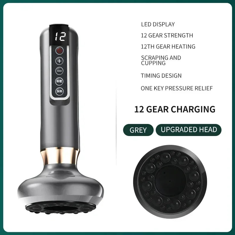 Electric Massager  Anti-Cellulite Vacuum Suction Cup