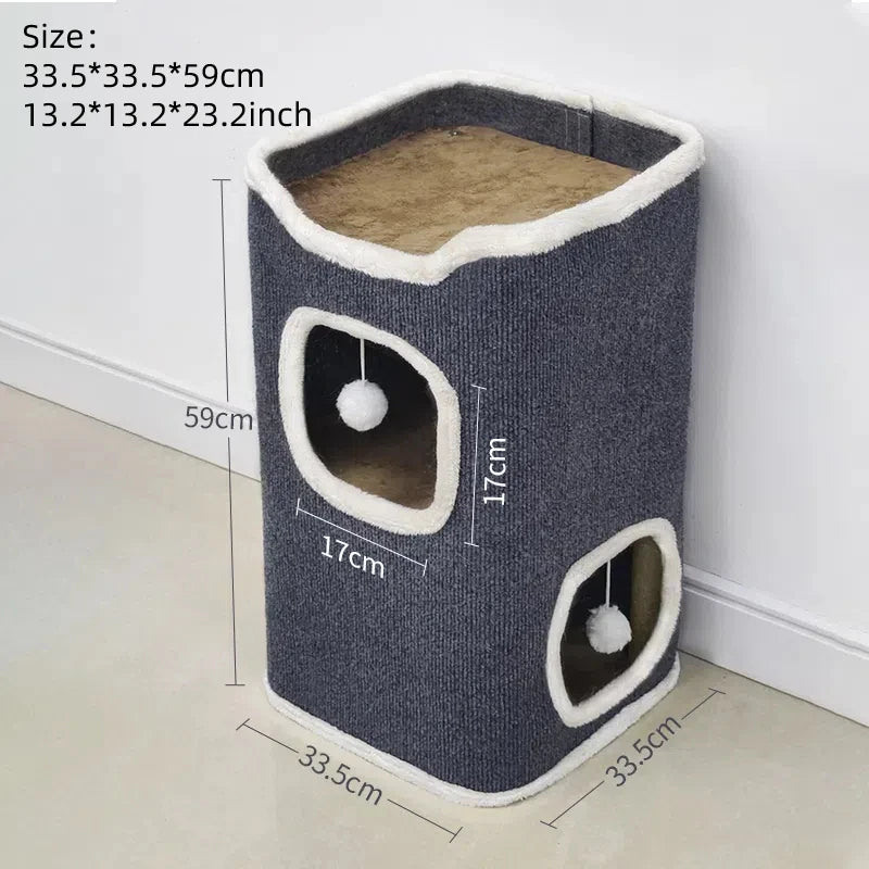Pet House Covered Cave with soft mat