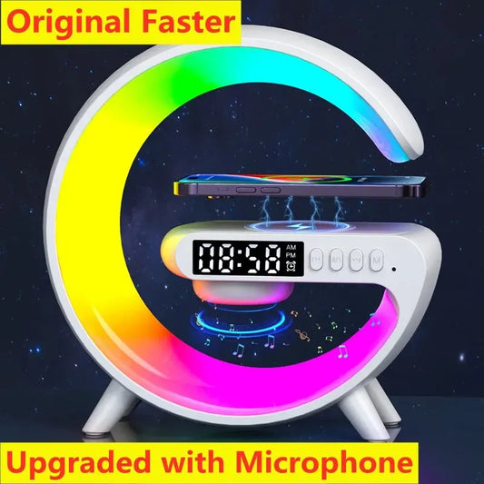 Wireless Charger Pad Stand with Speaker