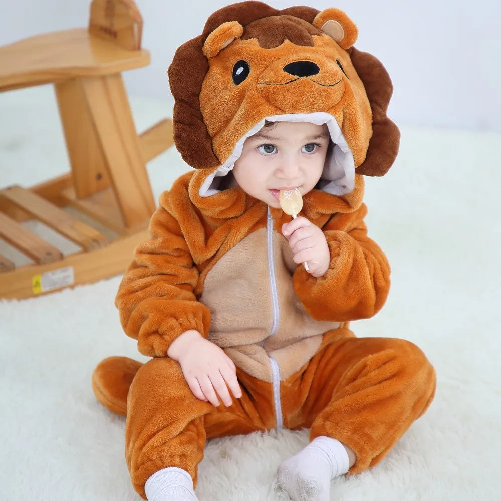 Animal Costume Baby Jumpsuit Kigurumi Outfits