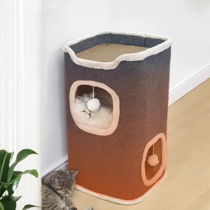 Pet House Covered Cave with soft mat
