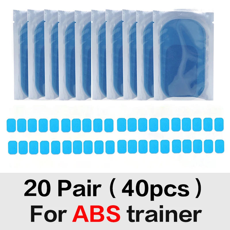 Gel Pads for EMS Hip and Abdominal ABS Trainer