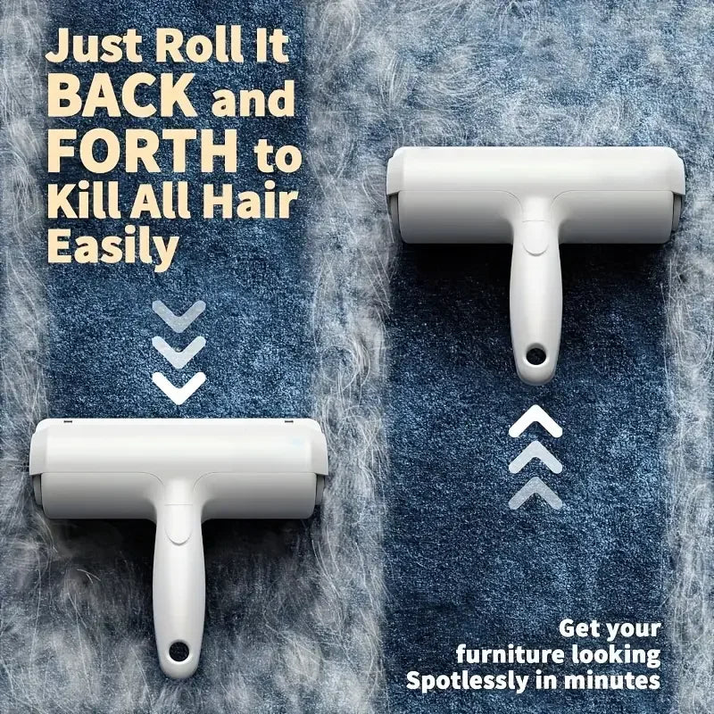Self-Cleaning Pet Hair Remover Set