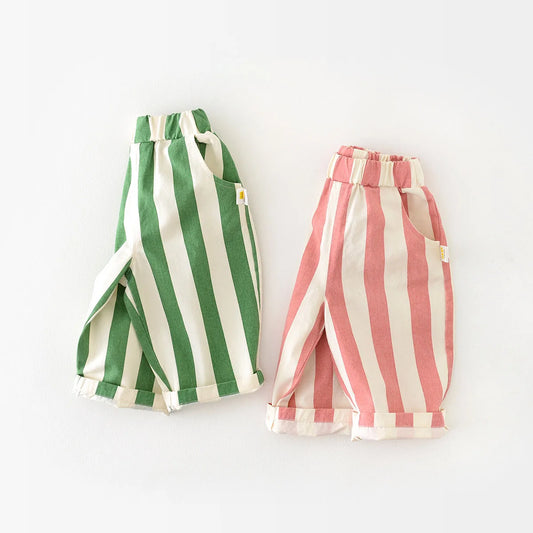 Baby Stripe Pants Korean Style