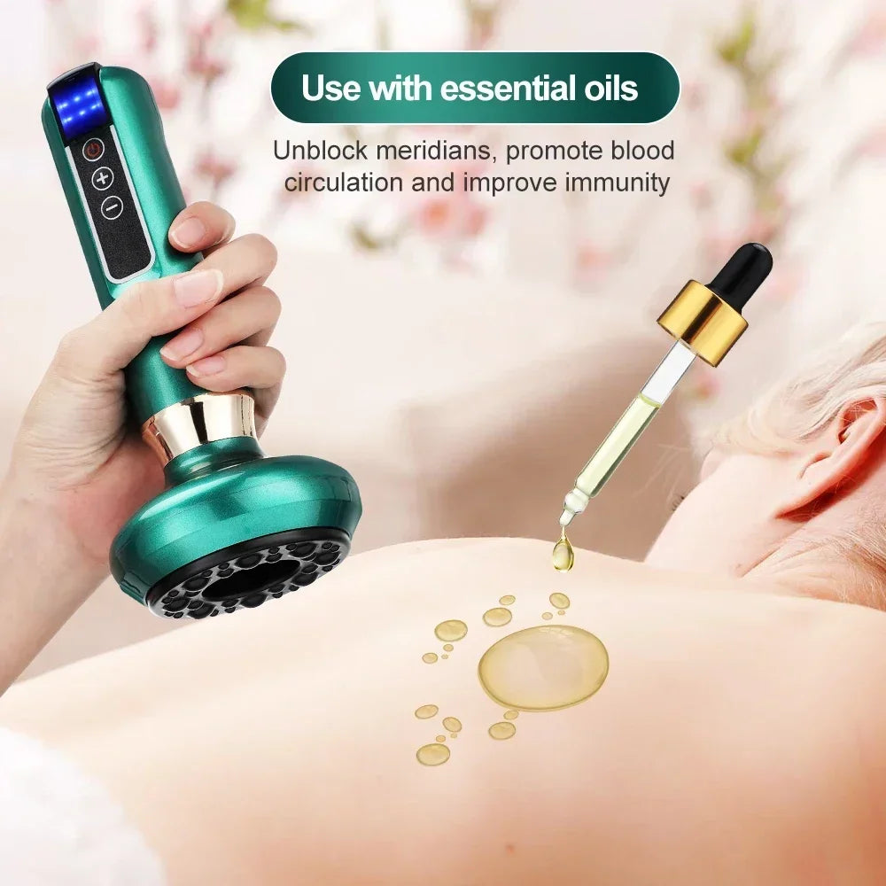 Electric Massager  Anti-Cellulite Vacuum Suction Cup