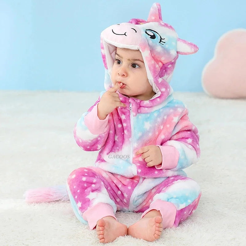 Animal Costume Baby Jumpsuit Kigurumi Outfits