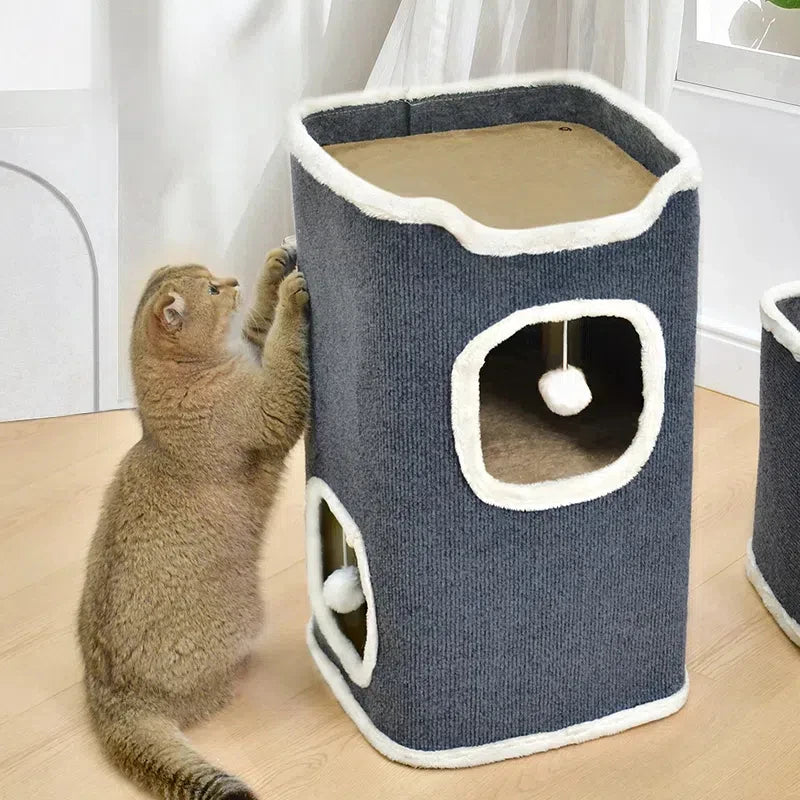 Pet House Covered Cave with soft mat