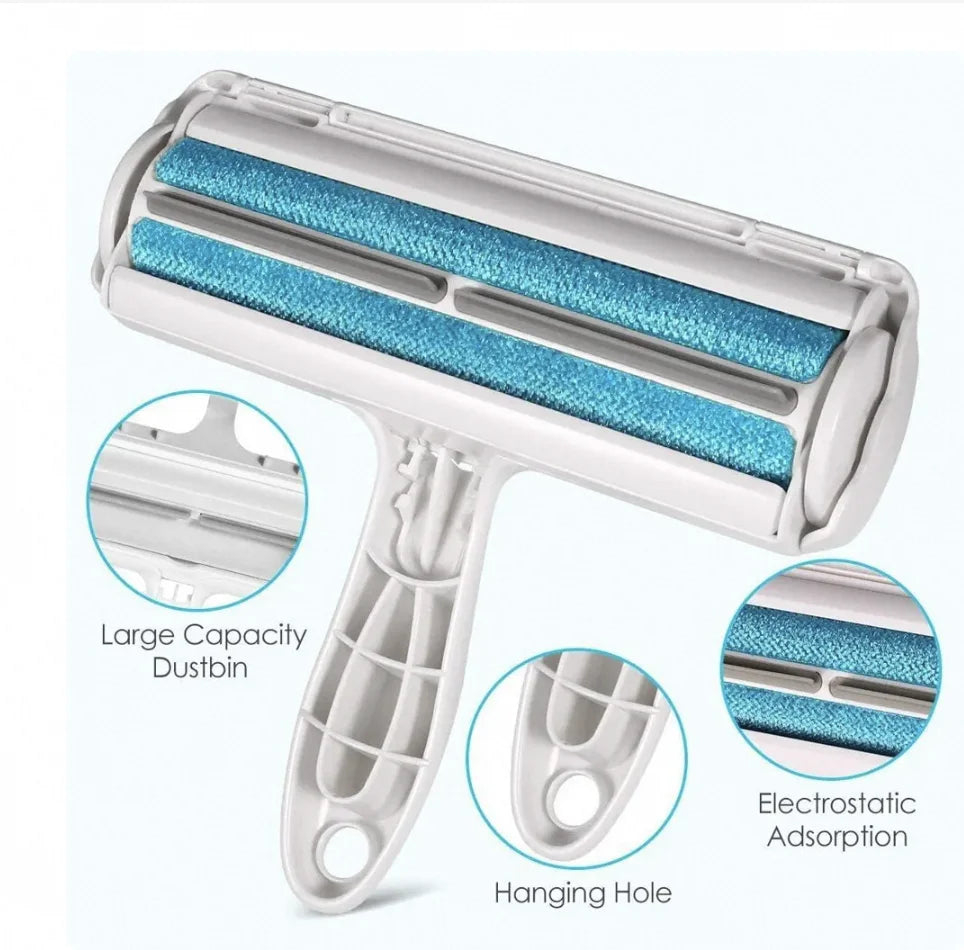 Self-Cleaning Pet Hair Remover Set