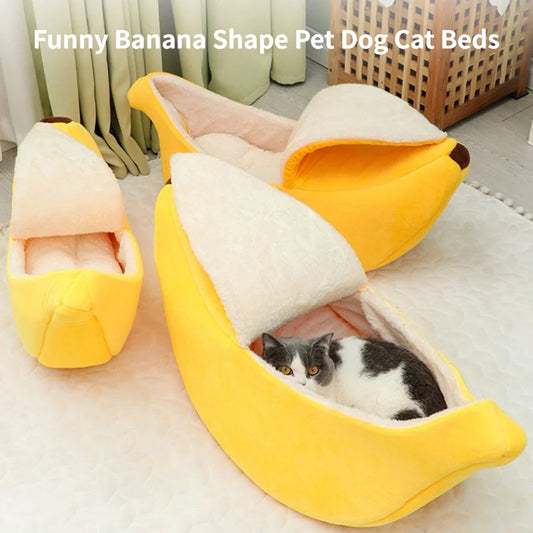 Pet Banana Bed