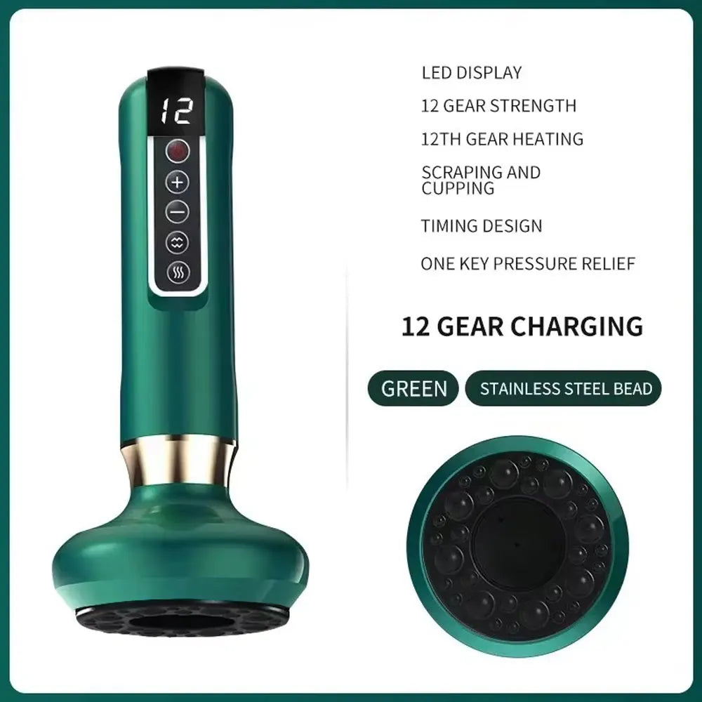 Electric Massager  Anti-Cellulite Vacuum Suction Cup