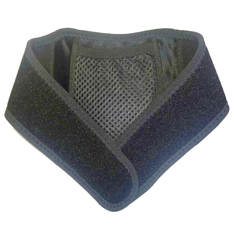 Electric Heated Cervical Massage Strap with Adjustable Neck Protection